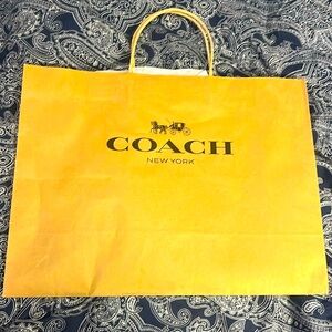 🔥TAN COACH NEW YORK BAG
